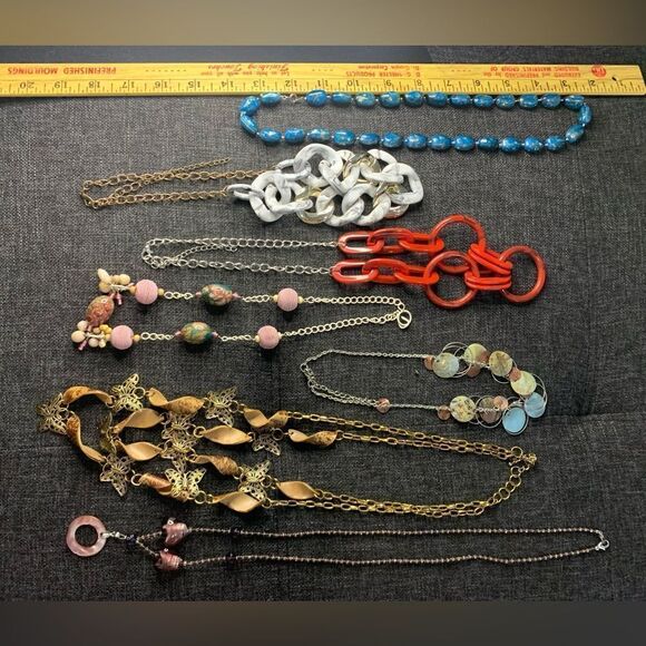 Long Chain Necklace Bundle - Picture 1 of 7